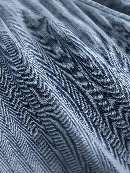 Image number 6 showing, Gap × Malbon Herringbone Pleated Baggy Pants