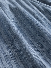 Gap × Malbon Herringbone Pleated Baggy Pants