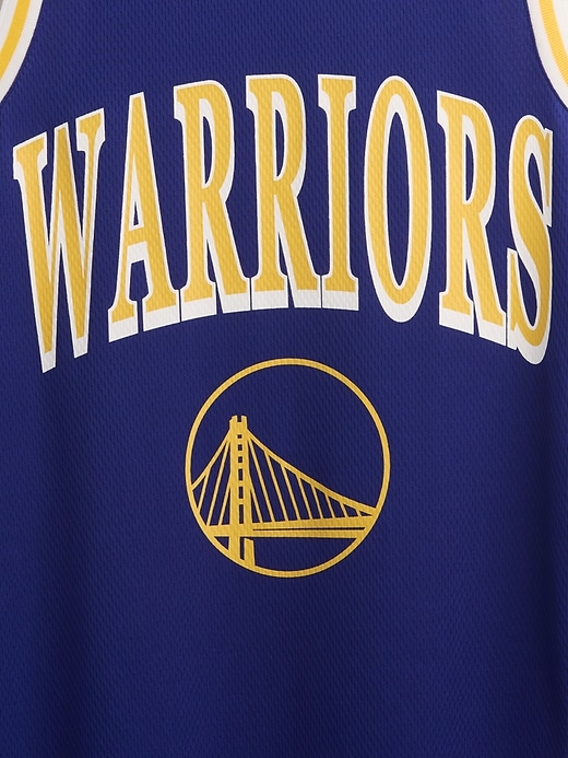 Image number 2 showing, NBA Golden State Warriors Recycled Jersey Mini Dress