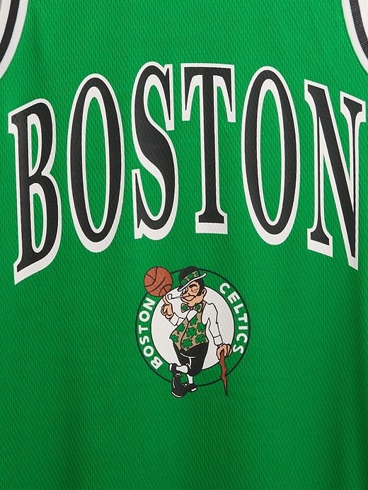 Image number 2 showing, NBA Boston Celtics Recycled Jersey Mini Dress