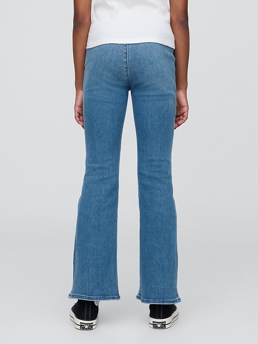Image number 3 showing, Kids High Rise Crossover Flare Jeans