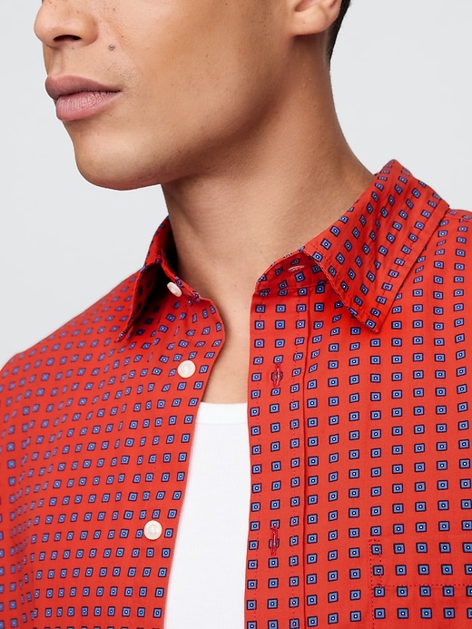 Image number 3 showing, Gap × DÔEN Organic Cotton Poplin Big Shirt