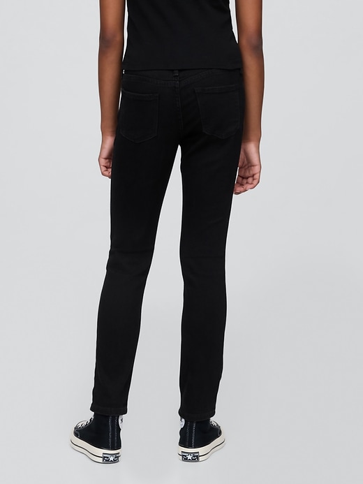 Image number 3 showing, Kids Mid Rise Skinny Jeans