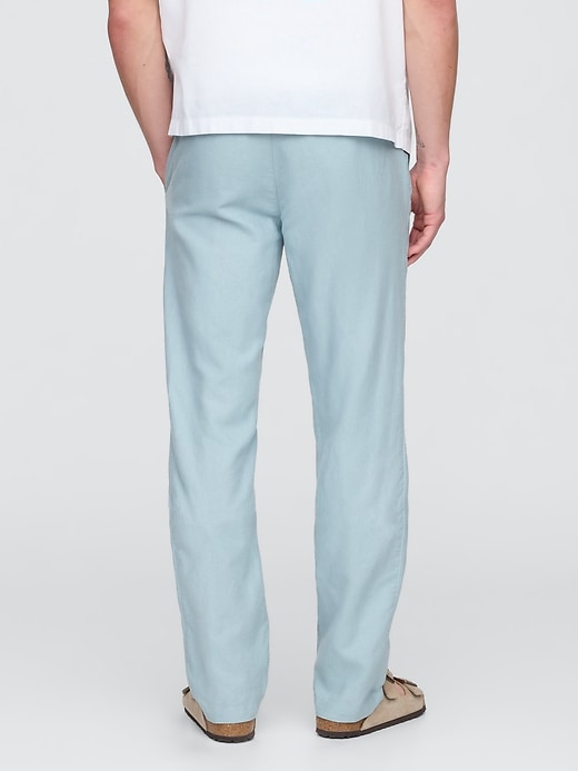 Image number 4 showing, Linen-Cotton Khakis