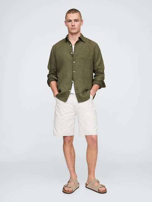Image number 2 showing, 100% Linen Classic Shirt