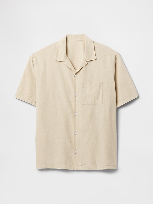 Image number 5 showing, Linen-Cotton Shirt
