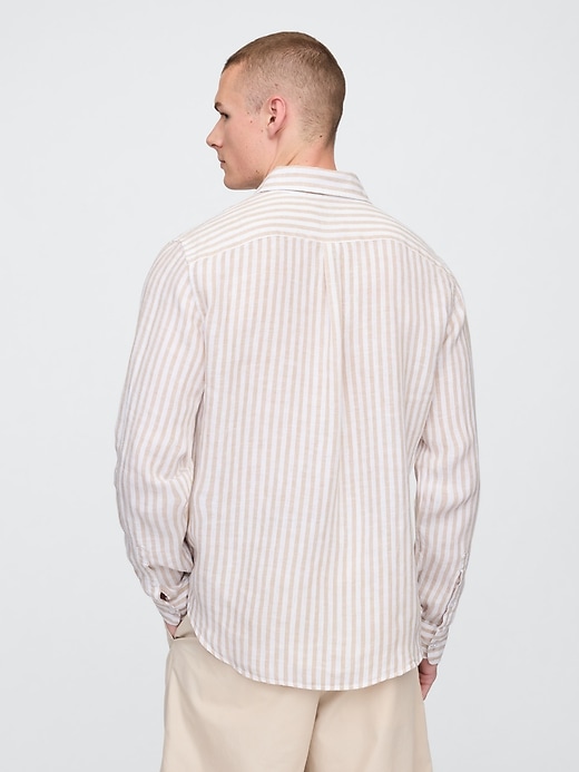 Image number 3 showing, 100% Linen Classic Shirt