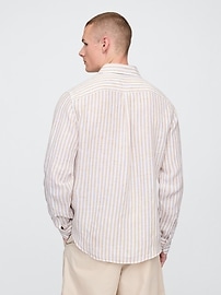 100% Linen Classic Shirt | Gap