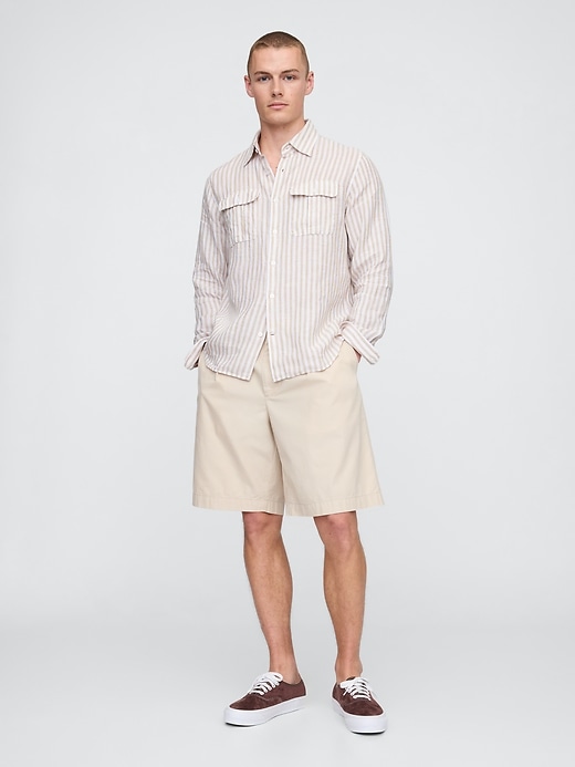 Image number 2 showing, 100% Linen Classic Shirt