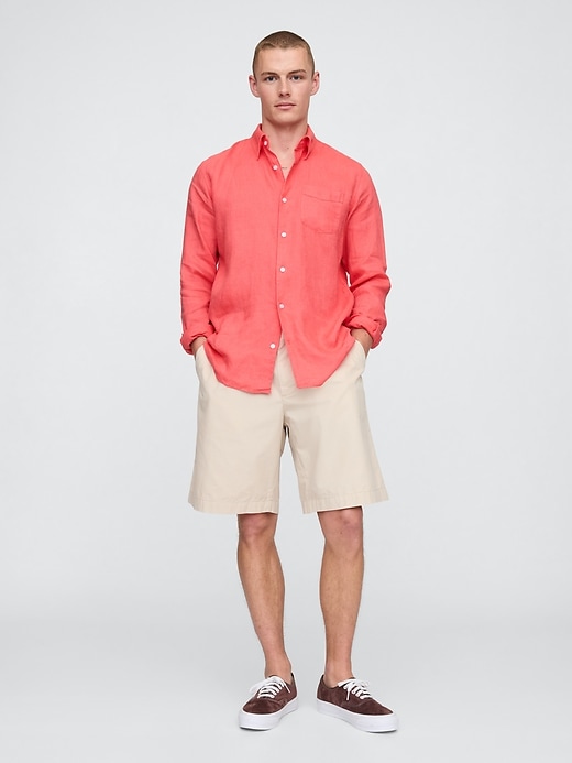 Image number 2 showing, 100% Linen Classic Shirt