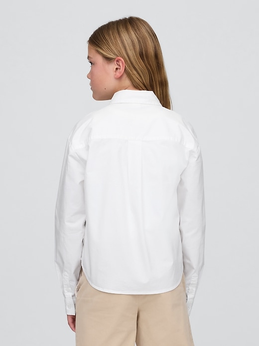 Image number 3 showing, Kids Uniform Relaxed Shirt