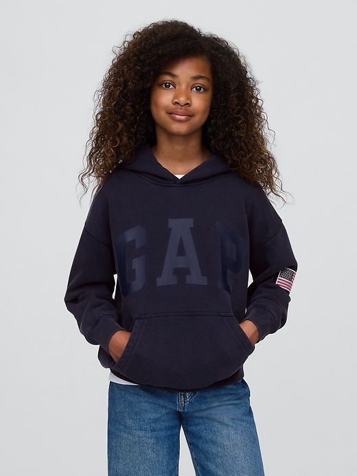 Image number 2 showing, Kids VintageSoft Gap Logo Hoodie
