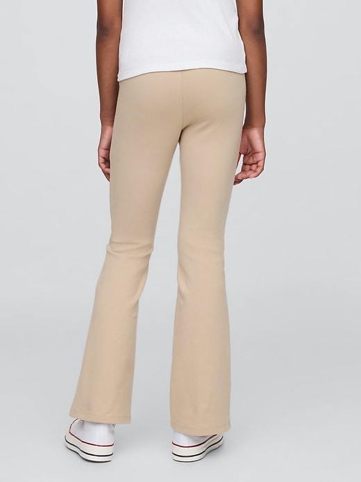 Image number 4 showing, Kids Uniform Ponte Easy Flare Pants