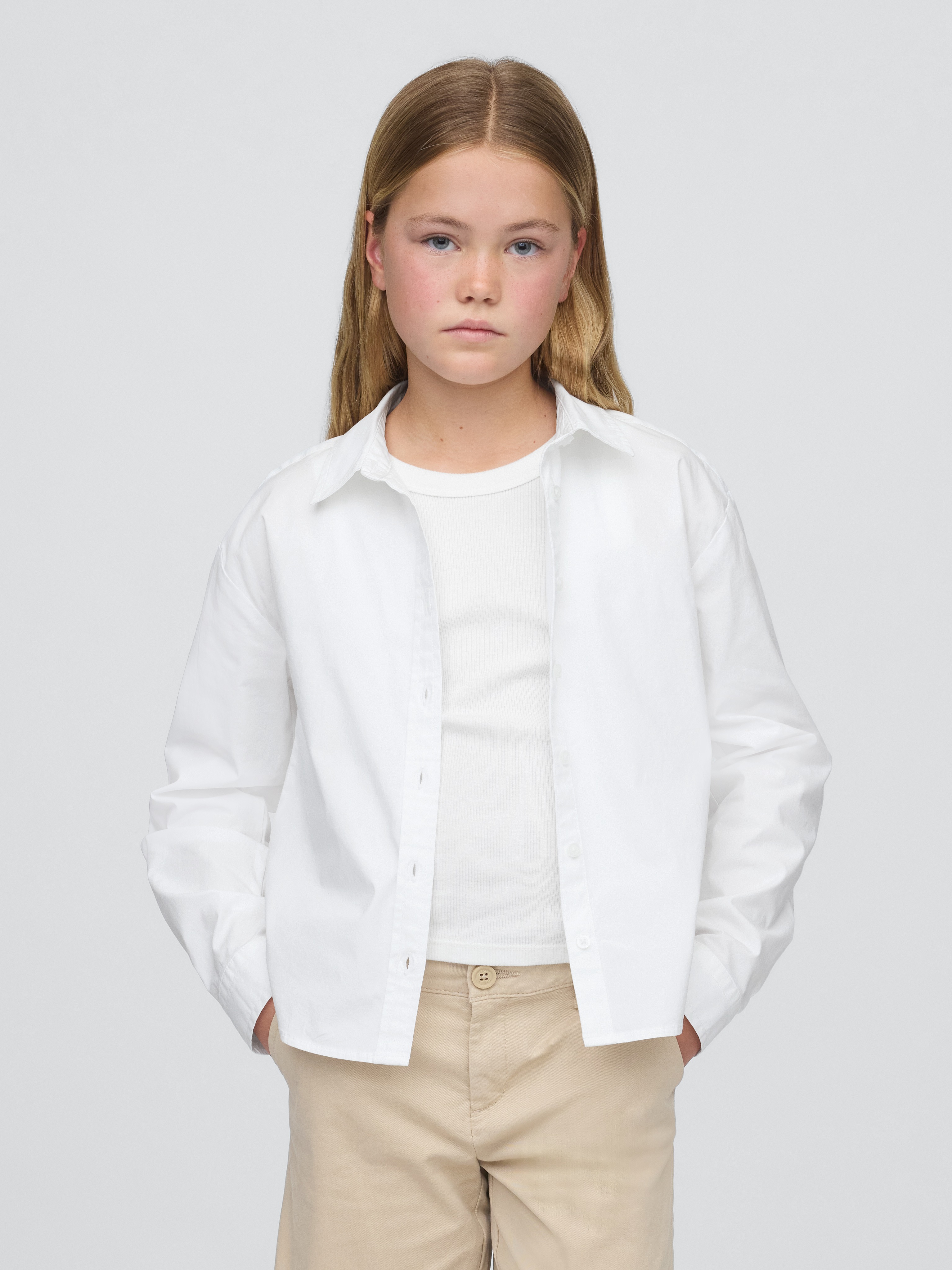 Kids Uniform Relaxed Shirt
