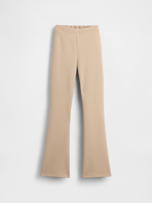 Image number 2 showing, Kids Uniform Ponte Easy Flare Pants