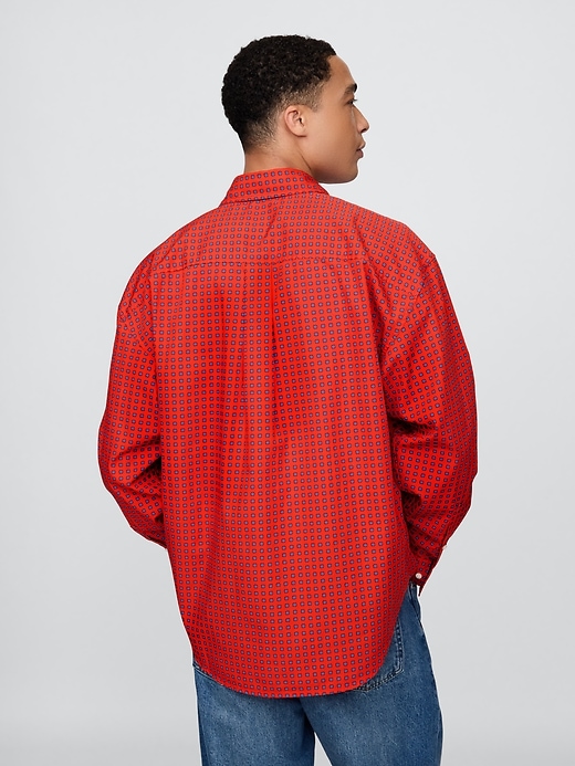 Image number 6 showing, Gap × DÔEN Organic Cotton Poplin Big Shirt