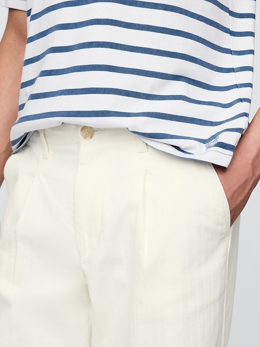 Image number 2 showing, Gap × DÔEN Pleated Denim Trousers