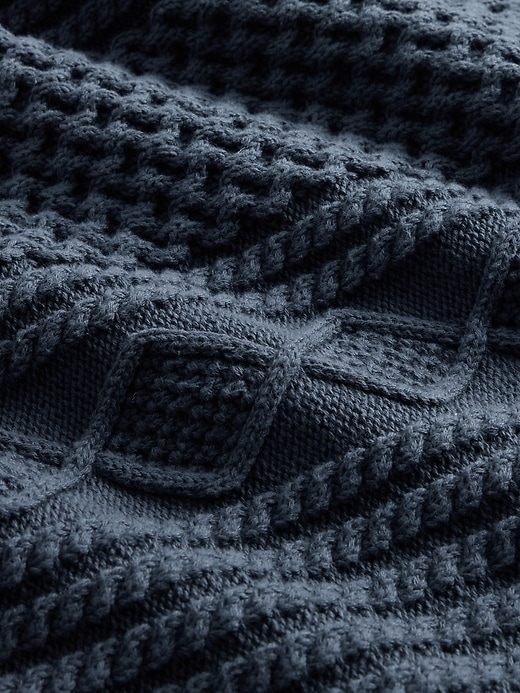 Image number 4 showing, Gap × Malbon Cable-Knit Sweater Vest