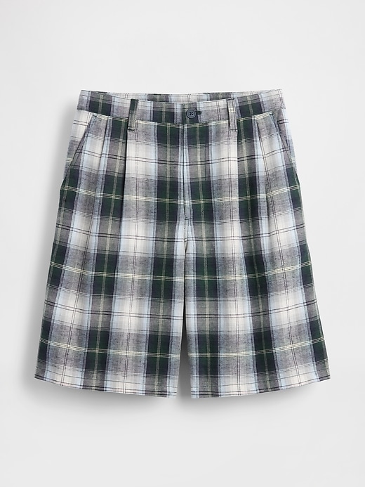 Image number 6 showing, Gap × Malbon 9.5" Pleated Baggy Shorts