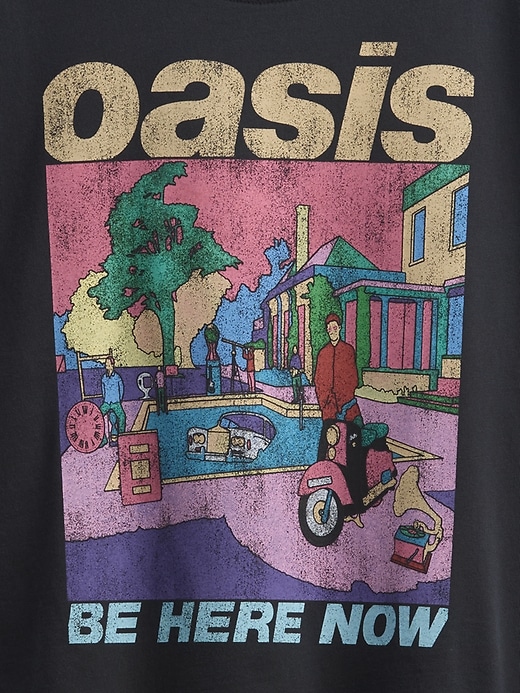 Image number 5 showing, Supima® Cotton Relaxed Oasis Graphic T-Shirt