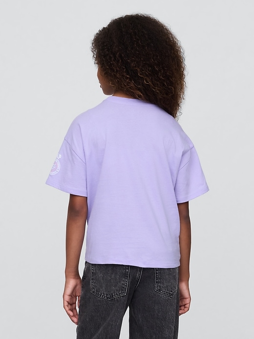 Image number 3 showing, Kids Oversized Graphic T-Shirt