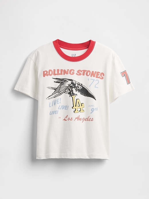 Image number 4 showing, Supima® Cotton Relaxed Rolling Stones Graphic T-Shirt