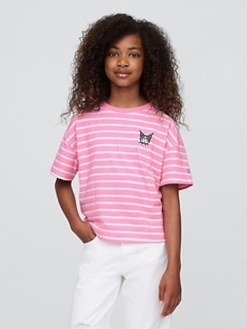 Kids Oversized Graphic T-Shirt