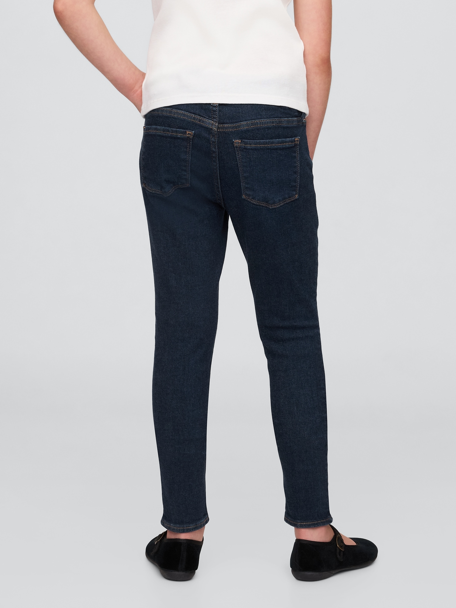 Детские джинсы Gap Kids Mid Rise Pull-On Jeggings — фото 3