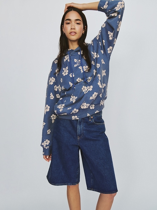 Image number 7 showing, Lilo & Stitch Adult Heavyweight French Terry Graphic Hoodie
