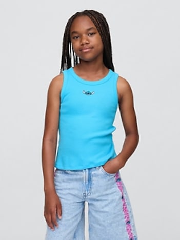 Lilo & Stitch Kids Rib Tank Top