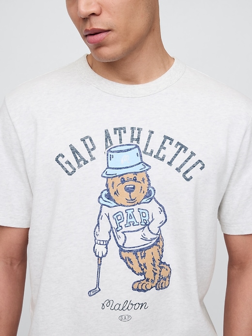 Image number 4 showing, Gap × Malbon Logo Graphic T-Shirt