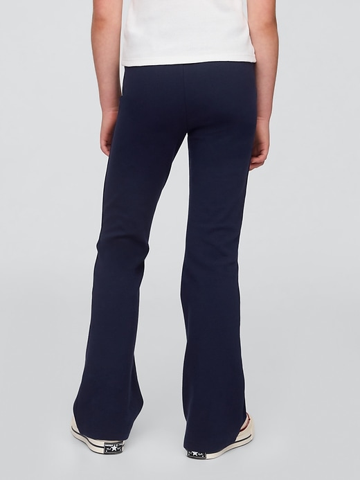 Image number 4 showing, Kids Uniform Ponte Easy Flare Pants