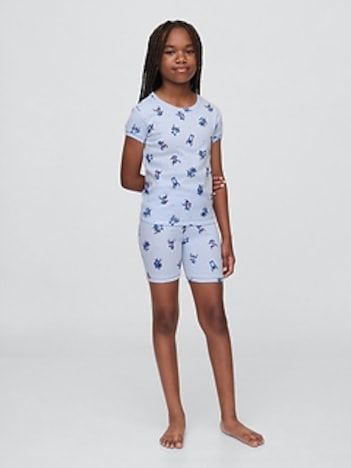 Lilo & Stitch Kids Organic Brushed Cotton PJ Set