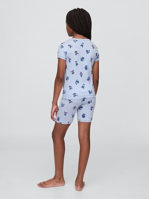 Image number 3 showing, Lilo & Stitch Kids Organic Brushed Cotton PJ Set