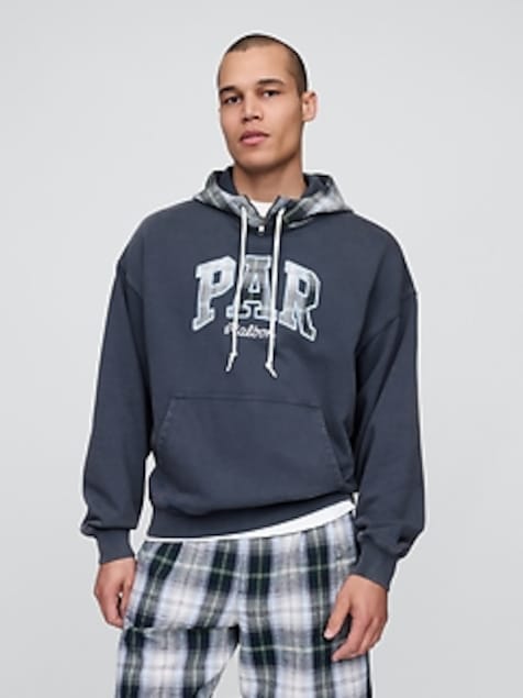 Gap × Malbon Heavyweight French Terry Logo Hoodie