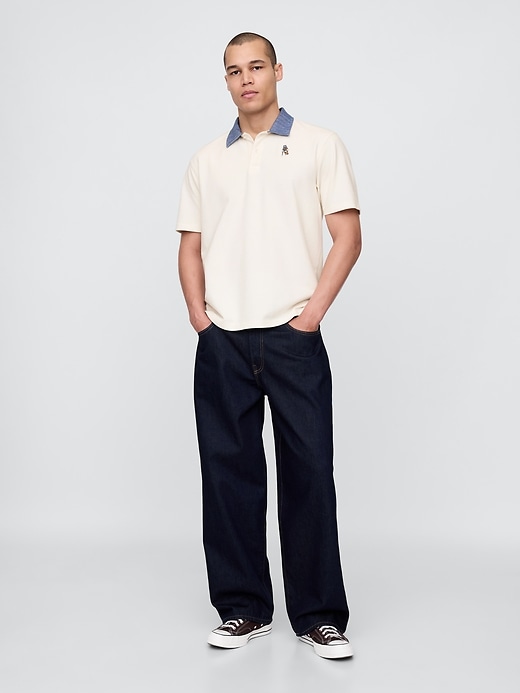 Image number 2 showing, Gap × Malbon Polo Shirt