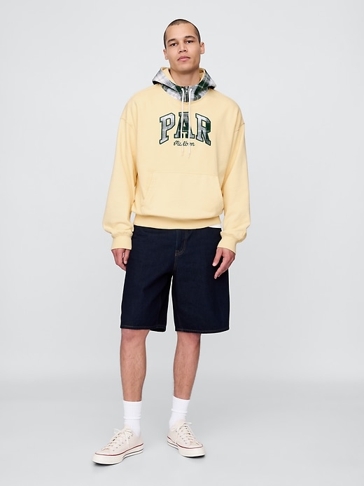 Image number 2 showing, Gap × Malbon Heavyweight French Terry Logo Hoodie