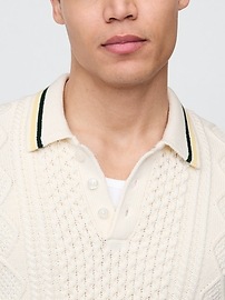 Gap × Malbon Cable-Knit Sweater