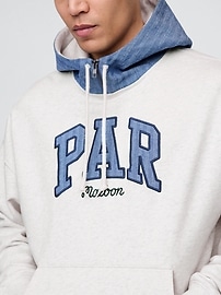 Gap × Malbon Heavyweight French Terry Logo Hoodie