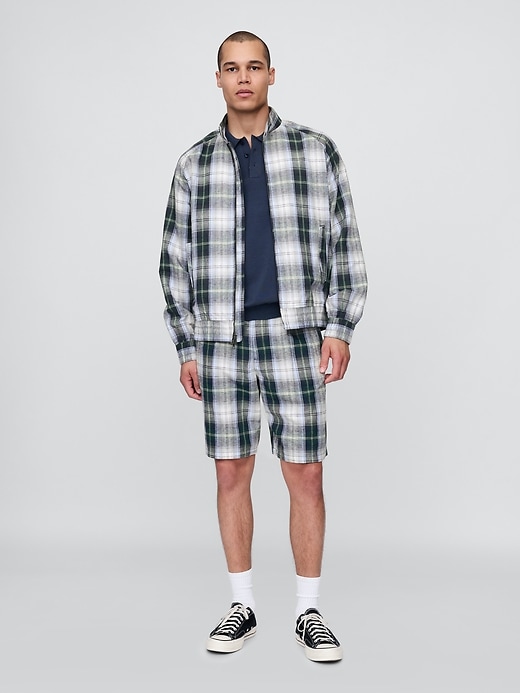 Image number 1 showing, Gap × Malbon 9.5" Pleated Baggy Shorts