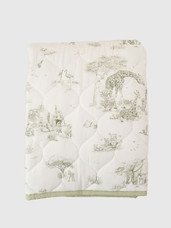 The Gilded Bird Safari Toile Quilted Playmat
