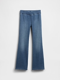 Kids High Rise Crossover Flare Jeans