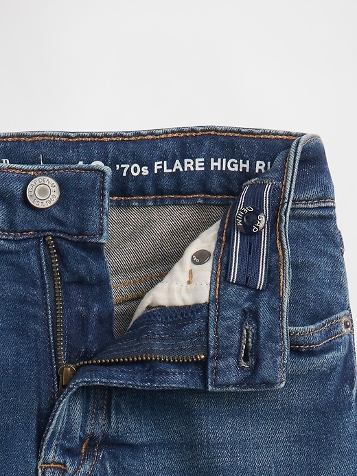 Image number 5 showing, Kids High Rise '70s Flare Jeans
