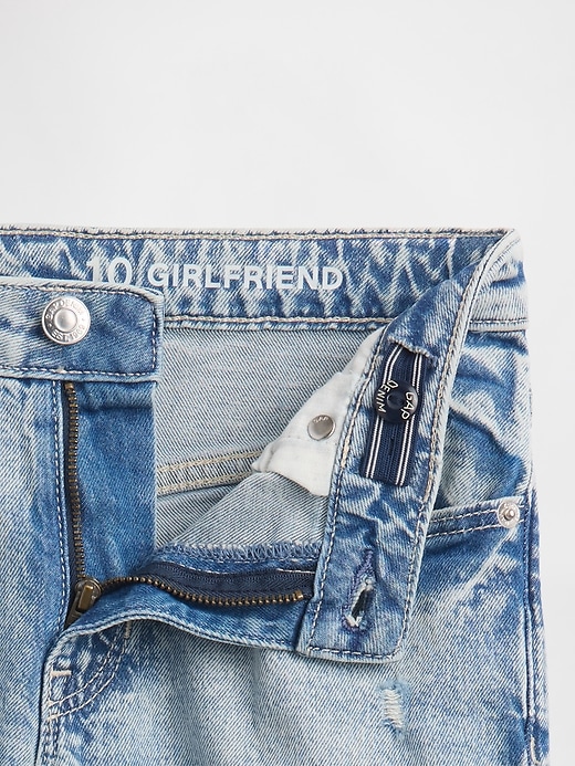 Image number 5 showing, Kids Mid Rise Girlfriend Jeans