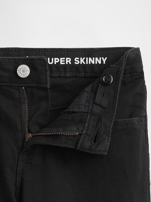 Image number 4 showing, Kids Mid Rise Skinny Jeans