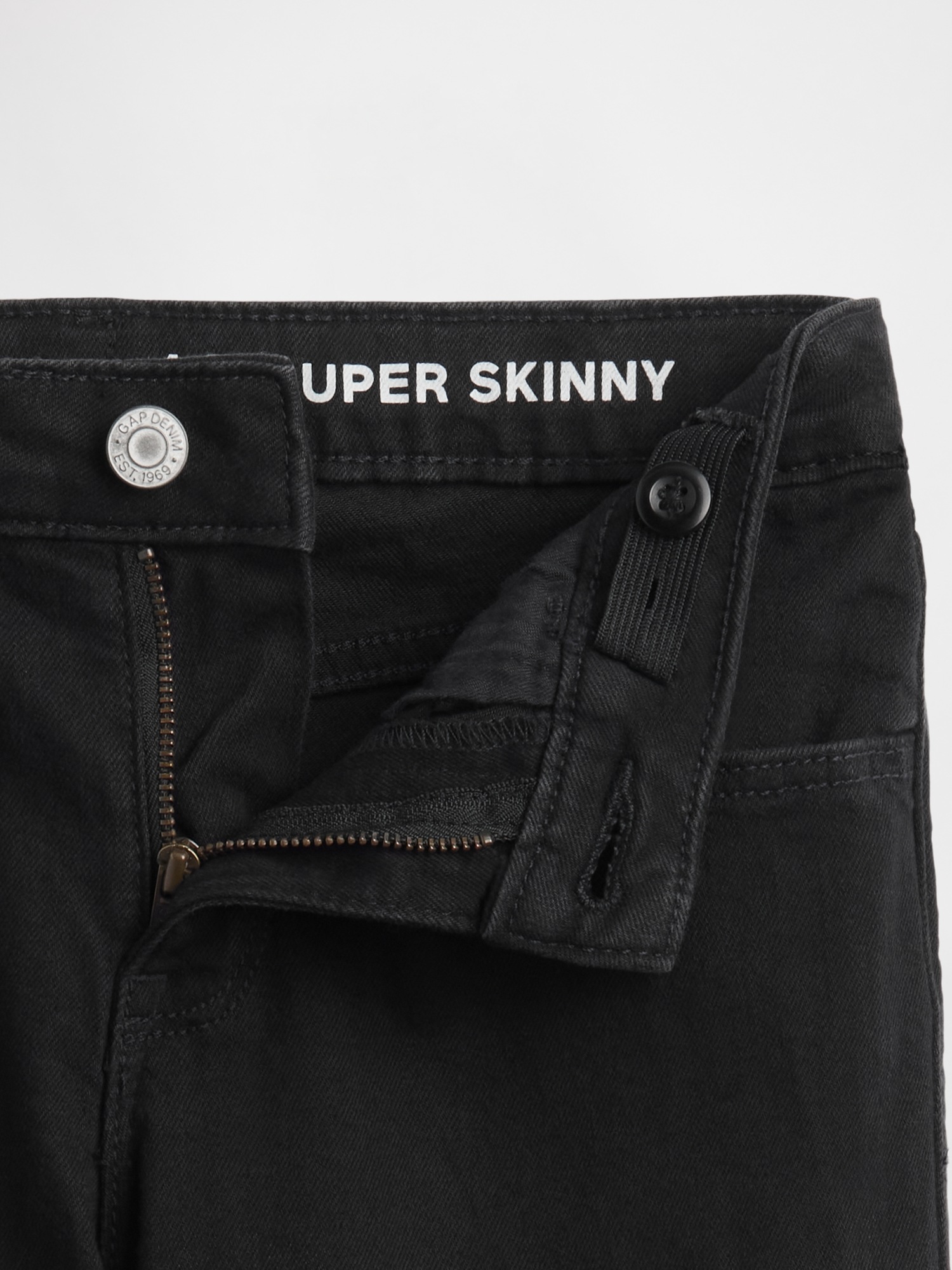 Детские джинсы Gap Kids Mid Rise Super Skinny Jeans — фото 3
