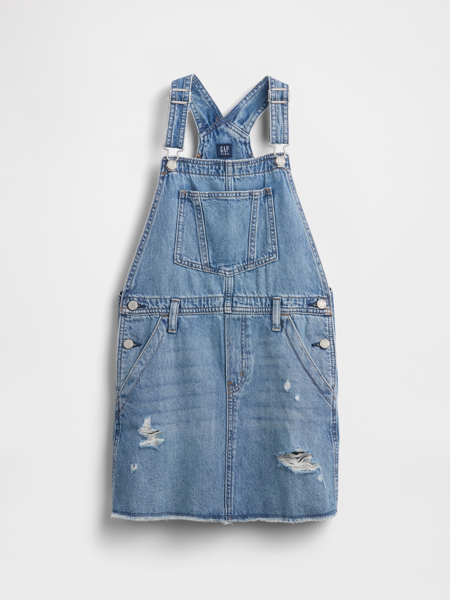 Gap Kids Denim Pinafore Dress — фото 2