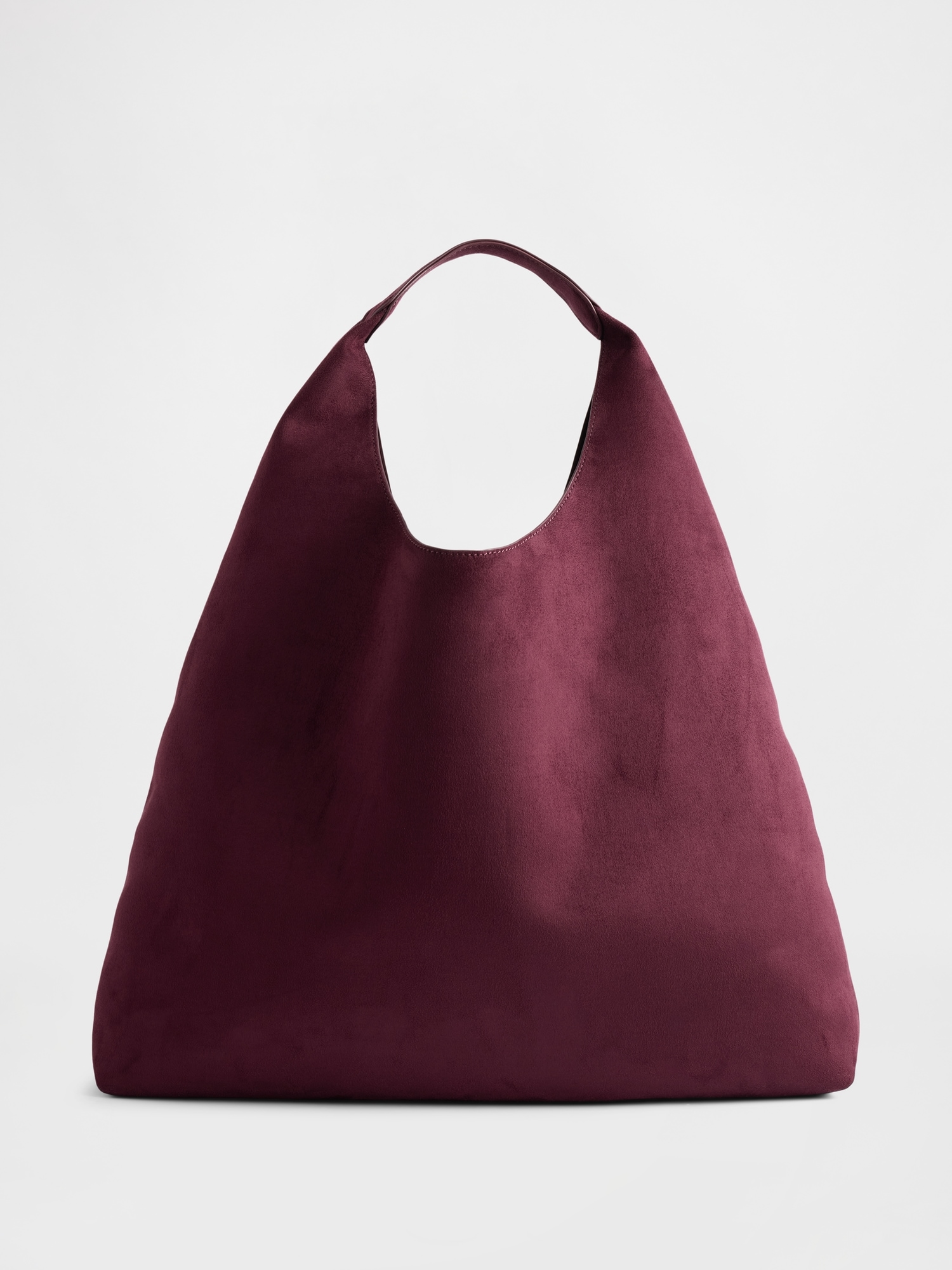 Gap Vegan Suede Slouchy Tote Bag