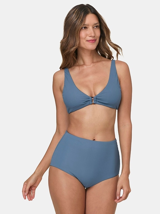Image number 1 showing, Andie Nora Ribbed Bikini Top