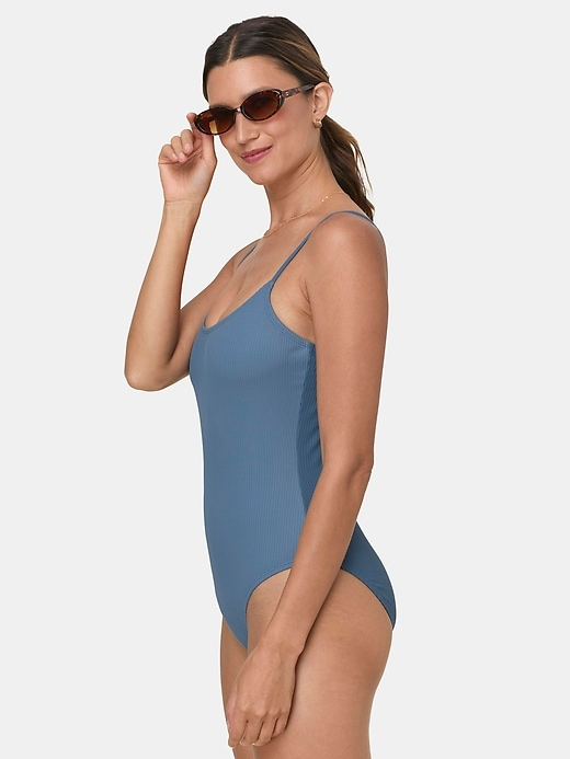 Image number 2 showing, Andie Amalfi Ribbed Classic One Piece